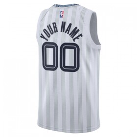 Canotte Uomo Memphis Grizzlies Personalizzate Nike 2025-26 City Edition Grigio Swingman